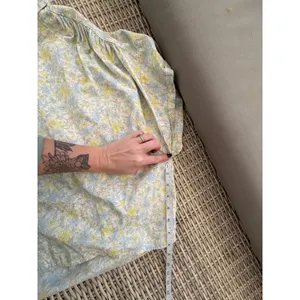 Free People Bring It Back Floral Button Down Shirt small boho oversized‎ layered thumbnail 8