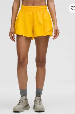 Lululemon shake it out high rise run short 2.5 thumbnail 1