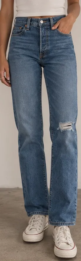 Levi’s Wedgie Straight Jeans thumbnail 1