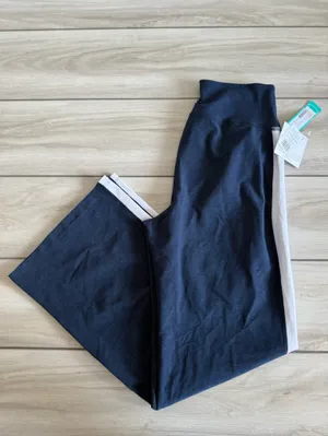 Beyond Yoga Spacedye Laid Back Wide Leg Pant Navy Medium NWT STITCH FIX thumbnail 4