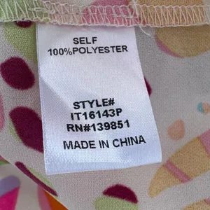 Oddy Shirt Sz 2X Colorful Ruffle‎ Puff Sleeve Blouse Pink Whimsical Relaxed Boho thumbnail 8