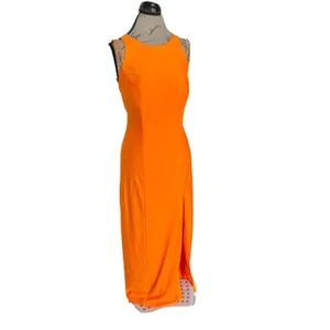 JJ's House Formal Dress Sz 8 Long Open Back Prom Wedding Pageant Gown Sparkling thumbnail 5
