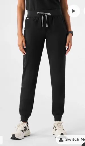 FIGS Zamora Jogger Scrub Pants‎ Small workwear hospital nurse minimalist thumbnail 1