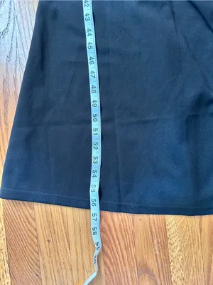 Sleeveless Black Wrap Maxi Dress with Side Slit large thumbnail 6