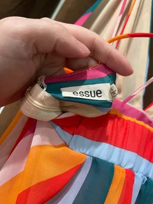 Essue Striped Colorful Long Dress Small thumbnail 5