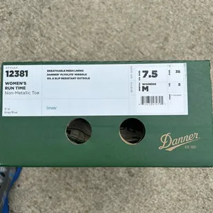 Danner Run Time 3" ESD Composite Toe Sneaker Gray/Blue 12374 Women 7.5M NWB thumbnail 8