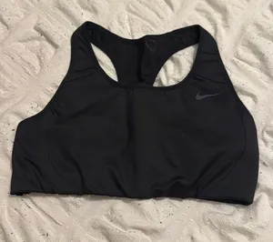 Nike Sports Bra Dri-Fit Black Racerback Small thumbnail 1