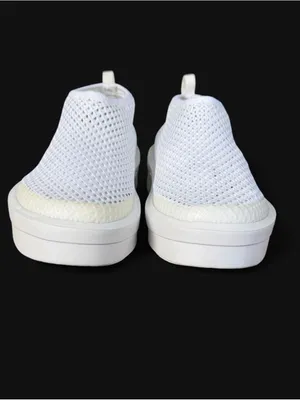 OOFOS OOmega Chukka White Slip On Recovery Sneakers Size 6 NIB thumbnail 4