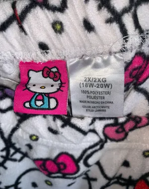 Hello Kitty Comfy Pajama Pants 2XL thumbnail 6