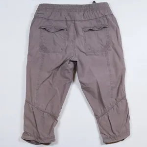 Columbia‎ Capri Pants Womens 6 Gray Ruched Hem Hiking Outdoor Utility Crop Capri thumbnail 2