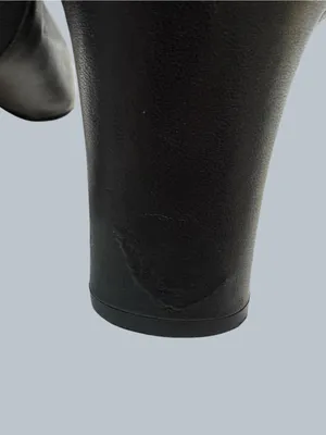 Calvin Klein Cassia Black Leather Square Toe Chelsea Ankle Booties 11M thumbnail 10