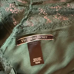 Victoria's Secret Teal Lace Chemise thumbnail 3
