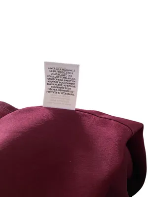 Chelsea28 Maxi Dress Burgundy Size XS Floral Coastal Wedding Bohemian Flowy Cute thumbnail 5