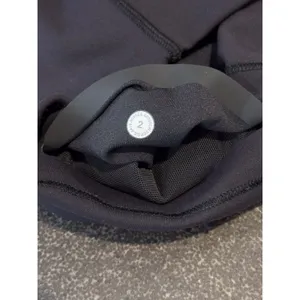 Lululemon Womens Legggings Black In Movement Pull On Stretch Gym Yoga Size 2 thumbnail 4