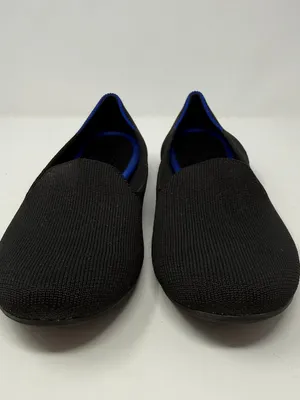 Rothy's The Lounge Loafer Slip-On Flats Womens 7 Black Minimalist Neutral Preppy thumbnail 5