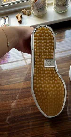 White Adidas Golf Shoes  thumbnail 4