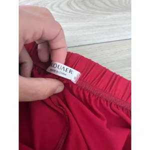 Ekouaer Womens Red Pajama Set Long Sleeve Top and Jogger Pants Size S thumbnail 3