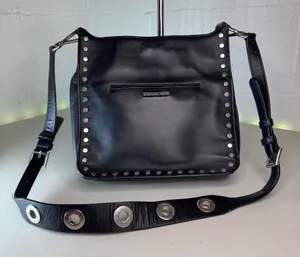 Michael Kors Bag Leather Shoulder Black thumbnail 1