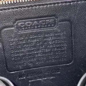 Coach Leather Bag Crossbody Black thumbnail 7