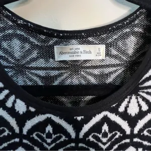 Abercrombie & Fitch‎ Black and White Geometric Mini Dress thumbnail 2