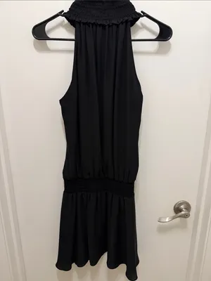 Amanda Uprichard Kimmie Black dress thumbnail 5