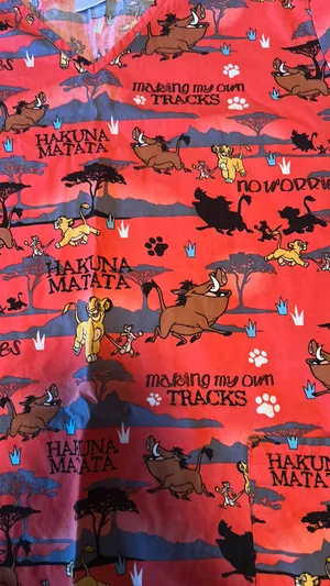 Disney Scrub top thumbnail 3