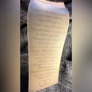 CALIA by Carrie Underwood | Essential Cozy Rib Tights. Size: L. thumbnail 11