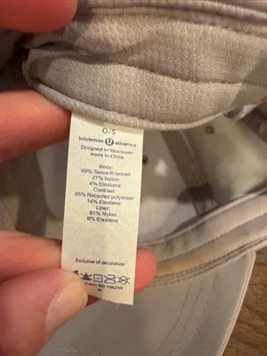 Lululemon  Structured Classic Ball Cap One Size Gray - C53-033 thumbnail 6