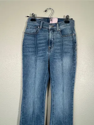 Revice Blue Star Flare Jeans Womens 29 Denim High Rise Casual Patriotic Boho thumbnail 15