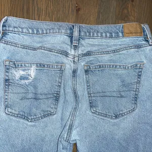 American Eagle Outfitters Light Blue Distressed Boyfriend Jeans thumbnail 6