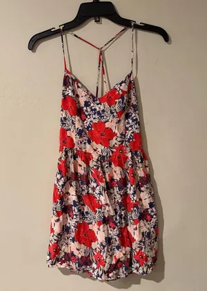 Abercrombie & Fitch Floral Mini Dress | Size: Medium thumbnail 1