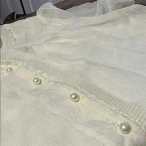 Rihoas Cream Pearl Button thumbnail 13