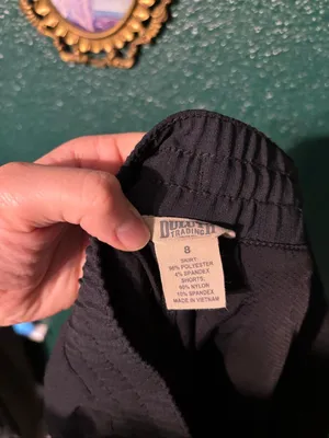 Duluth Trading Co. Black Skort Size 8 thumbnail 3