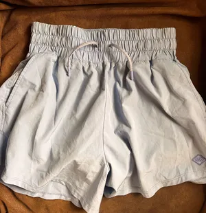 Light Blue Athletic Shorts thumbnail 1