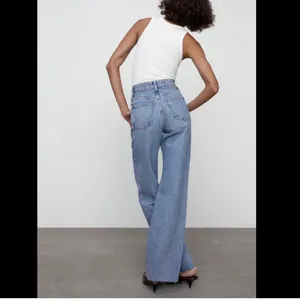 ZARA NWT Wide Leg Jeans thumbnail 7