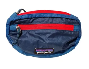 Patagonia Lightweight Sling Bag Blue Red Trim Nylon thumbnail 1