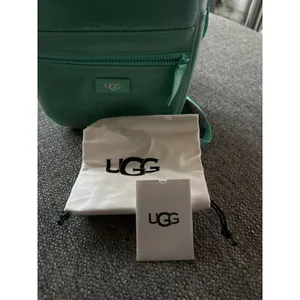 UGG Danni Clear Mini Backpack Sage Green Faux Shearling TPU 1113835 NWOT thumbnail 4