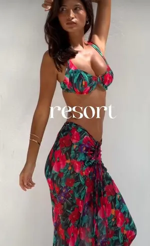 Resa Revolve Skirt Slit  thumbnail 2