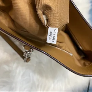 Coach Sophia Pebbled Leather Tote Bag Handbag Purse 36600 thumbnail 9