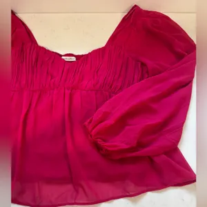 Abercrombie & Fitch Deep Pink Blouse thumbnail 4