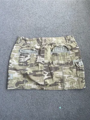 Camo Cargo Mini Skirt thumbnail 2