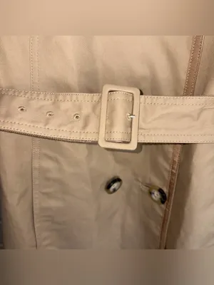 Boden Khaki Trench Coat 10P Tan Size 10 thumbnail 5