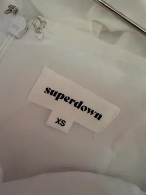 superdown Rumor Ruched Mini Dress White Size XS thumbnail 5