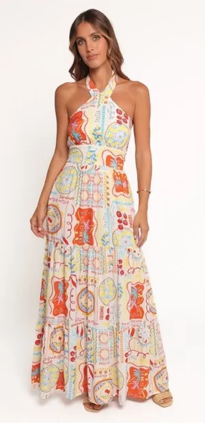Petal & Pup JELENA MAXI DRESS - AELIA PRINT Size 4 thumbnail 1