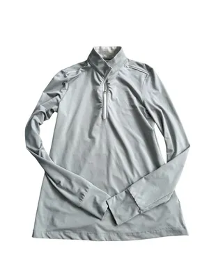 GREG NORMAN Women’s Gray Long Sleeve Active Top Size Small thumbnail 4