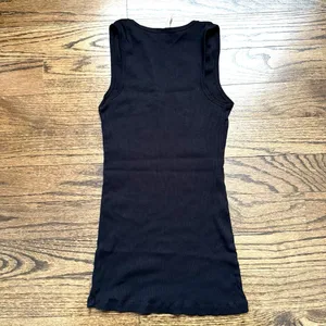 Bridesmaid Womens 3D Black Tank Top Shirt Size Large Wedding Party Bridal Shower thumbnail 5