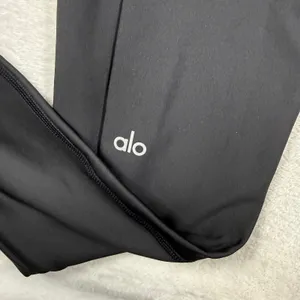 Alo Yoga Womens Black High-Waist Airlift Ski Bib Leggings Size L thumbnail 8