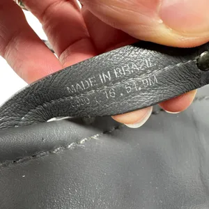 TORY BURCH Gray Grey Leather Miller Classic Designer Logo Sandals Flip Flop Sz 9 thumbnail 9