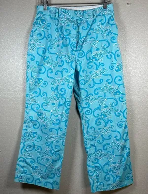 Lilly Pulitzer ankle pants SZ 10 thumbnail 1