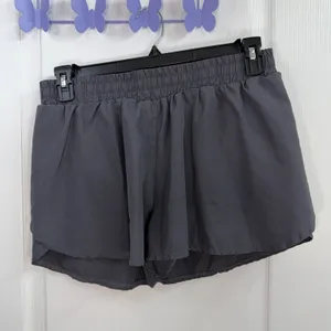 Starting Point gray pull on drawstring active‎ athletic woven lined gym shorts L Size L thumbnail 1